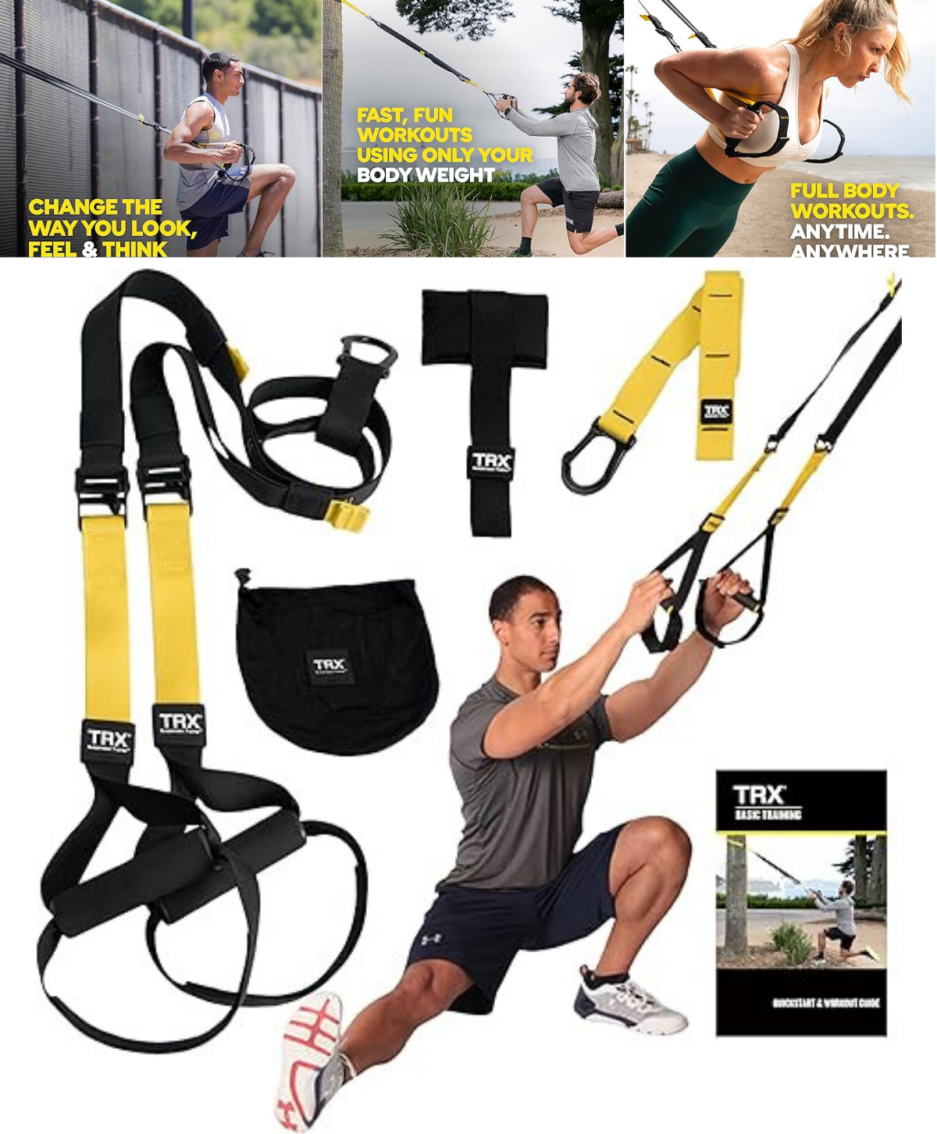 Achieve Total Fitness: TRX All-in-One Suspension System Mata D