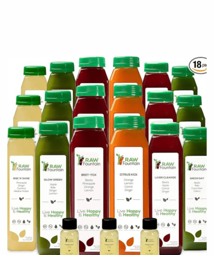 "Renew & Rejuvenate: Raw Fountain's 3-Day Liquid Juice Diet"