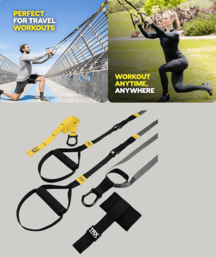 "TRX GO Suspension Trainer: Full-Body Workout Anywhere!"