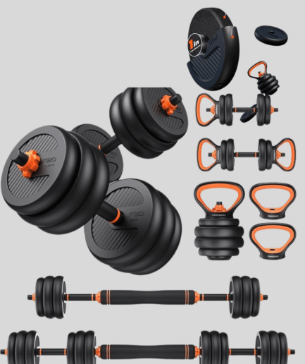 Ultimate Fitness Flexibility: FEIERDUN Adjustable Dumbbells