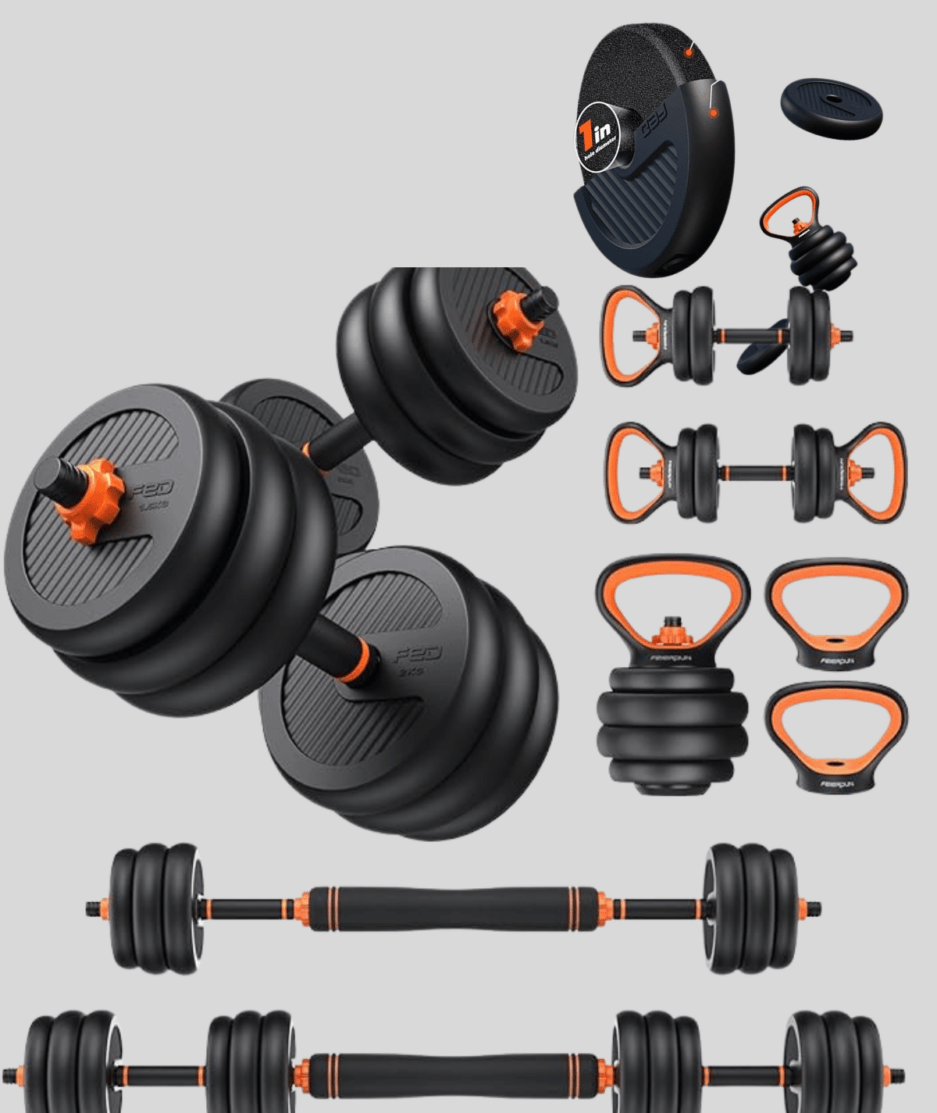 Ultimate Fitness Flexibility: FEIERDUN Adjustable Dumbbells