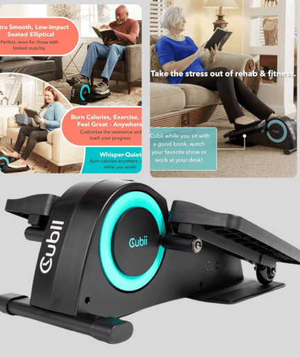 "Cubii JR1: Under Desk Elliptical for Home Fitness"