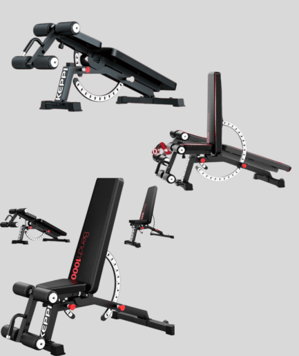 "Versatile Fitness: Keppi 1200LB Adjustable Bench Press"