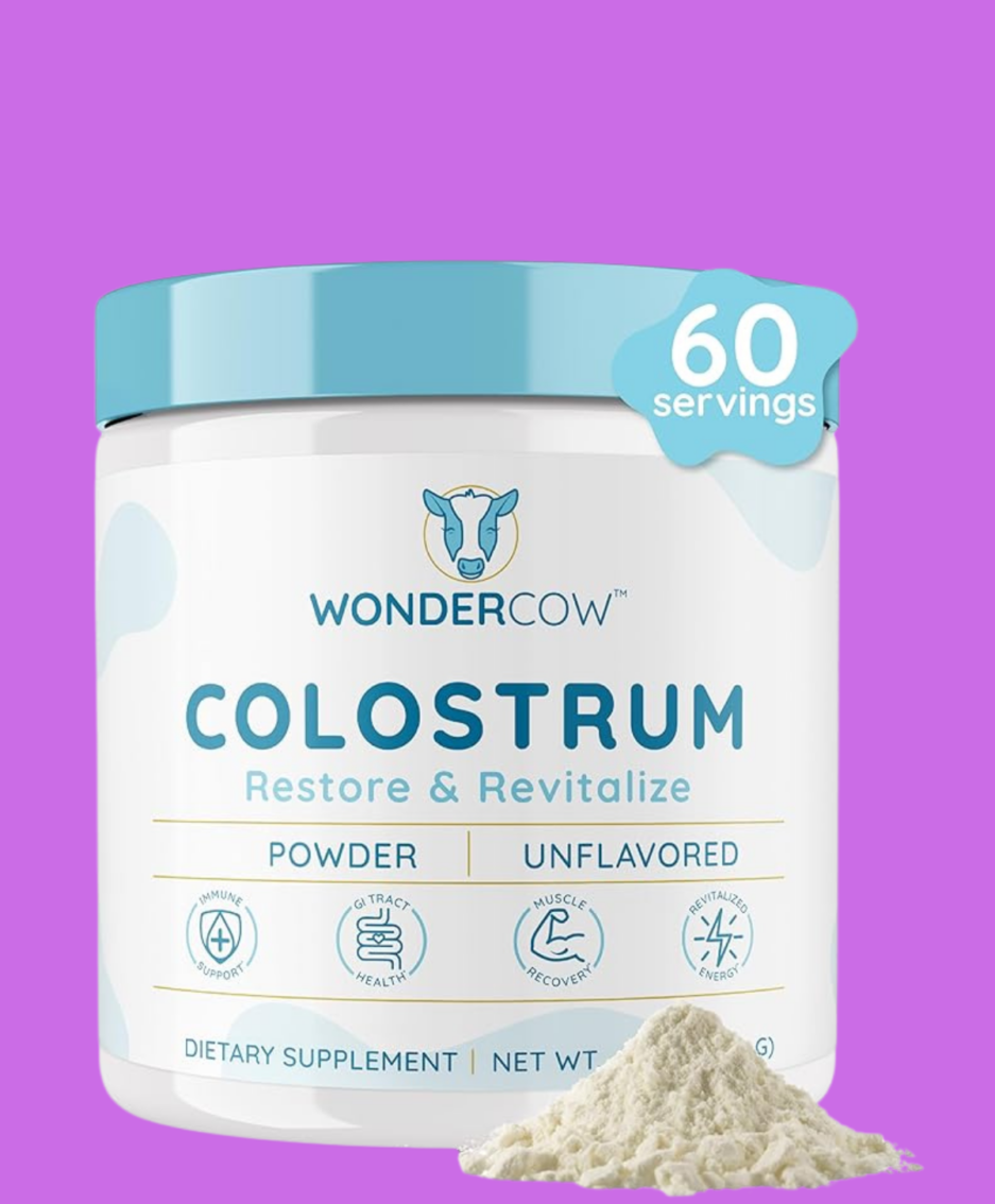 "WonderCow Colostrum: Gut Health & Immune Support"