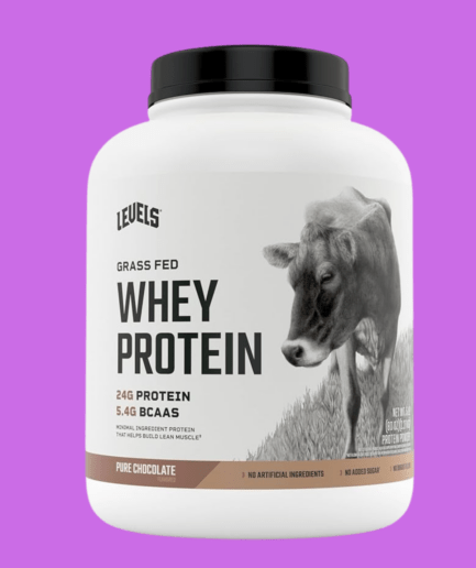 Elevate Your Routine with Levels 100% Grass-Fed Whey Protein